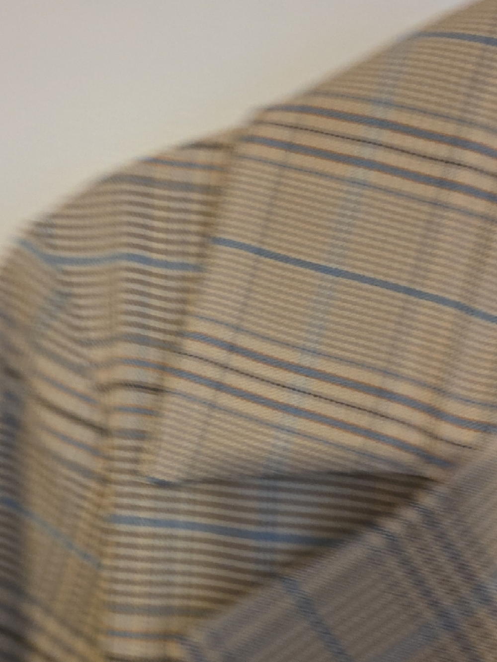 Beaudette Double-Breasted Beige Plaid Trench Coat - Picture 3 of 10